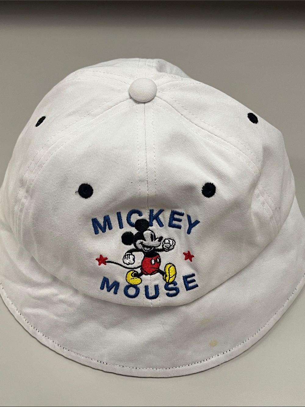 Disney White Bucket Hat with Mickey Mouse Embroidery - Picture 6 of 11